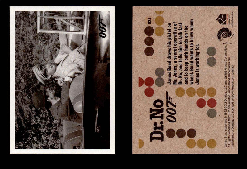 James Bond 50th Anniversary Series Dr. No You Pick Single Cards #1-65 #21  - TvMovieCards.com