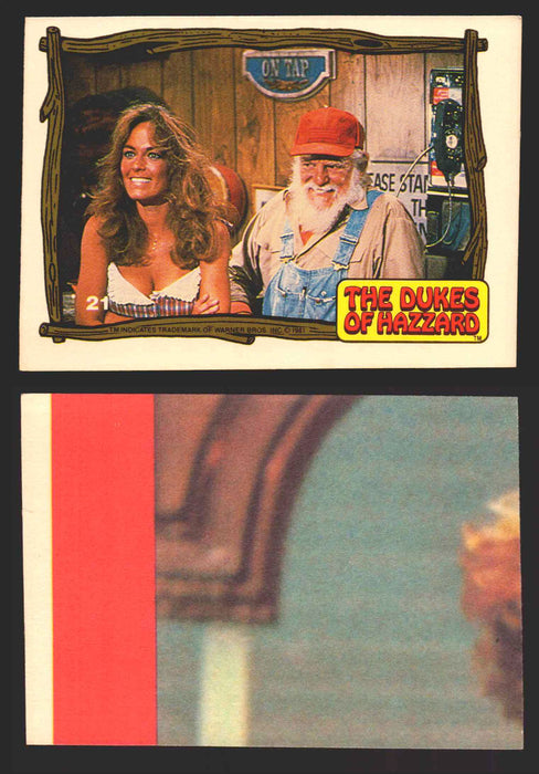 1983 Dukes of Hazzard Vintage Trading Cards You Pick Singles #1-#44 Donruss 21   Daisy and Jesse Duke  - TvMovieCards.com