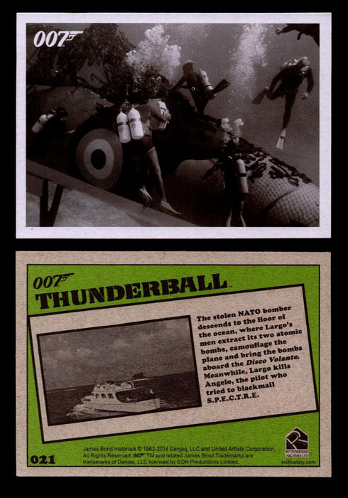 James Bond Archives 2014 Thunderball Throwback You Pick Single Card #1-99 #21  - TvMovieCards.com