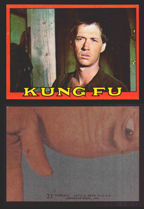 1973 Kung Fu Topps Vintage Trading Card You Pick Singles #1-60 #21  - TvMovieCards.com