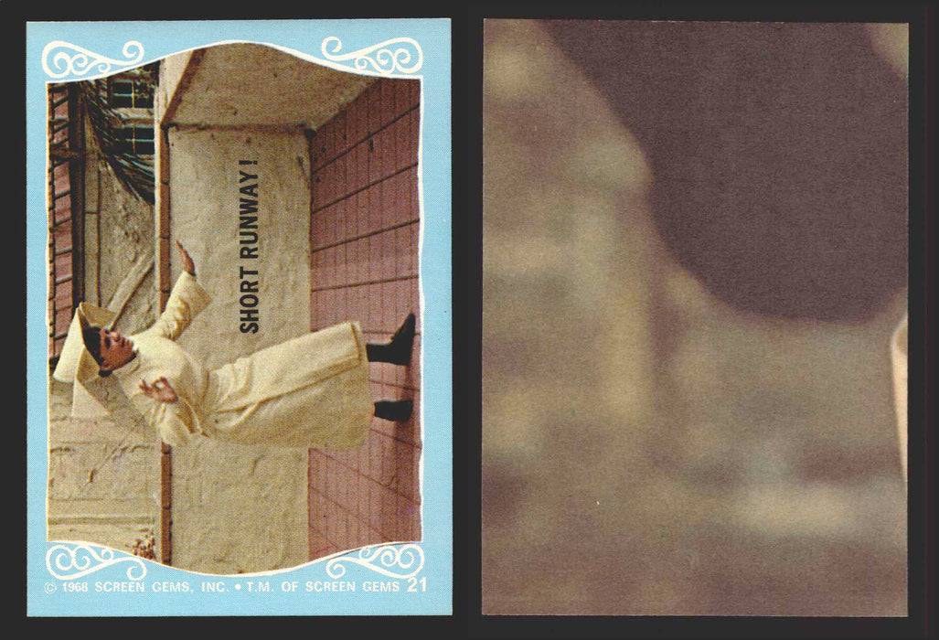 The Flying Nun Vintage Trading Card You Pick Singles #1-#66 Sally Field Donruss 21   Short Runway!  - TvMovieCards.com