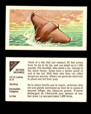 Nature Untamed Nabisco Vintage Trading Cards You Pick Singles #1-24 #21 Devilfish  - TvMovieCards.com