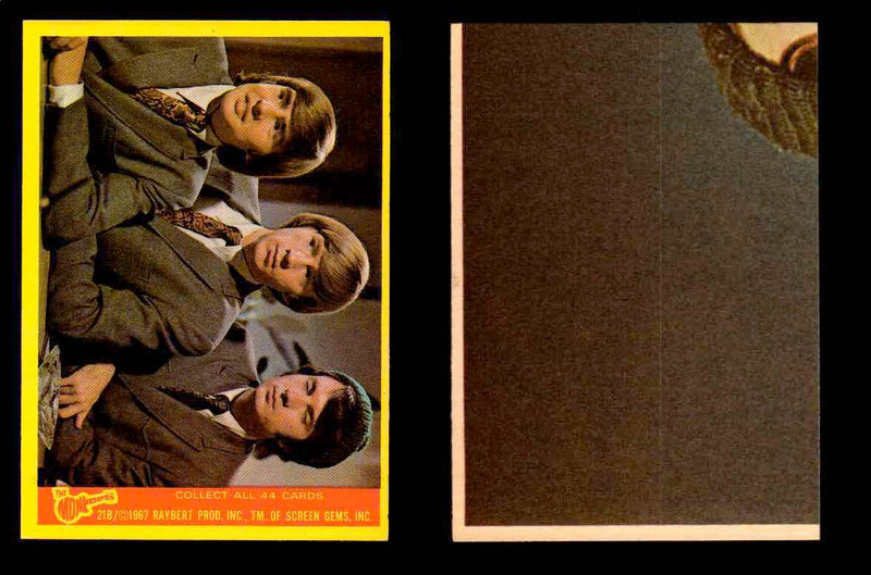 The Monkees Series B TV Show 1967 Vintage Trading Cards You Pick Singles #1B-44B   - TvMovieCards.com