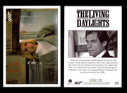 James Bond Archives The Living Daylights Gold Parallel Card You Pick Single 1-55 #21  - TvMovieCards.com