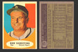 1961 Topps Baseball Trading Card You Pick Singles #200-#299 VG/EX #	223 Bob Scheffing - Detroit Tigers  - TvMovieCards.com