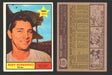 1961 Topps Baseball Trading Card You Pick Singles #200-#299 VG/EX #	229 Rudy Hernandez - Washington Senators RC  - TvMovieCards.com