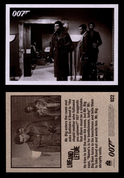 James Bond Archives 2014 Live and Let Die Throwback You Pick Single Card #1-59 #22  - TvMovieCards.com