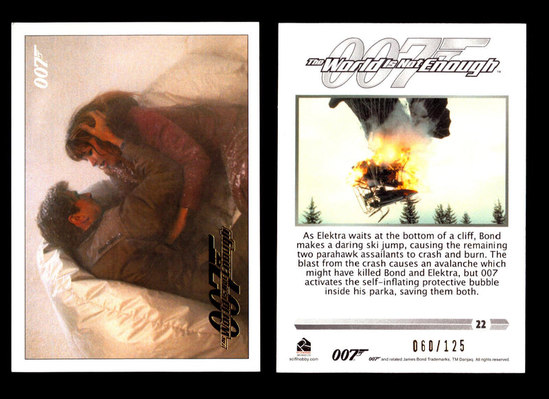 James Bond Classics 2016 World is Not Enough Gold Foil Parallel Card You Pick Nu #22  - TvMovieCards.com