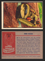 1954 Power For Peace Vintage Trading Cards You Pick Singles #1-96 22   Ammo Movers  - TvMovieCards.com