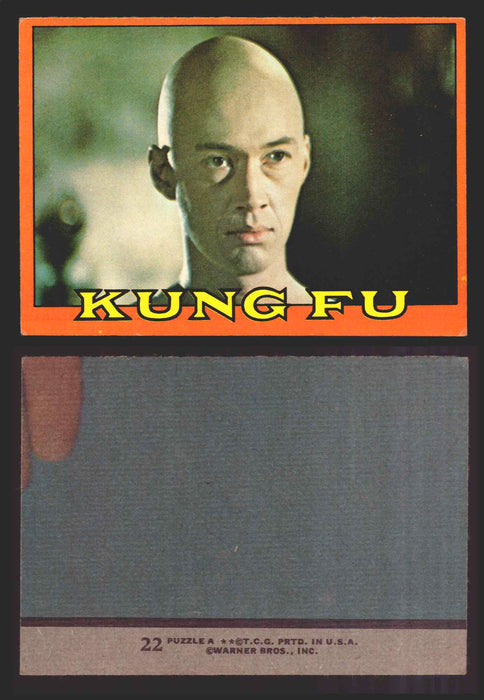 1973 Kung Fu Topps Vintage Trading Card You Pick Singles #1-60 #22  - TvMovieCards.com
