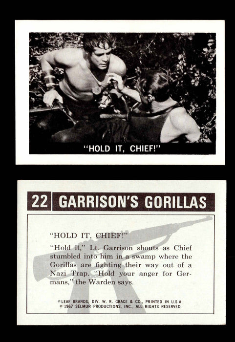 Garrison's Gorillas Leaf 1967 Vintage Trading Cards #1-#72 You Pick Singles #22  - TvMovieCards.com