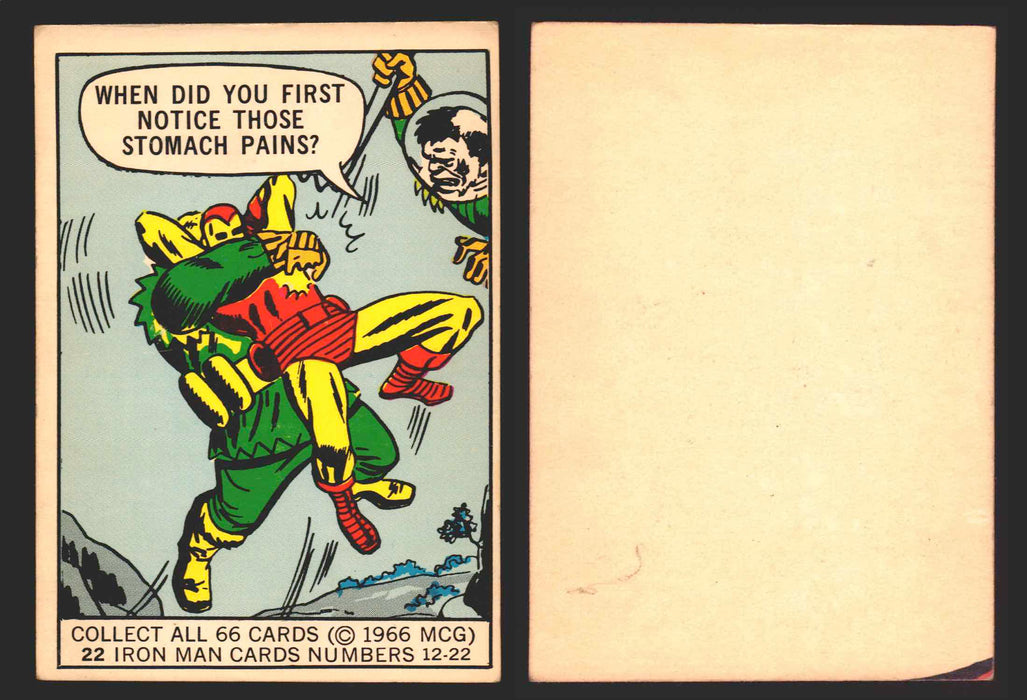 1966 Marvel Super Heroes Donruss Vintage Trading Cards You Pick Singles #1-66 #22  - TvMovieCards.com