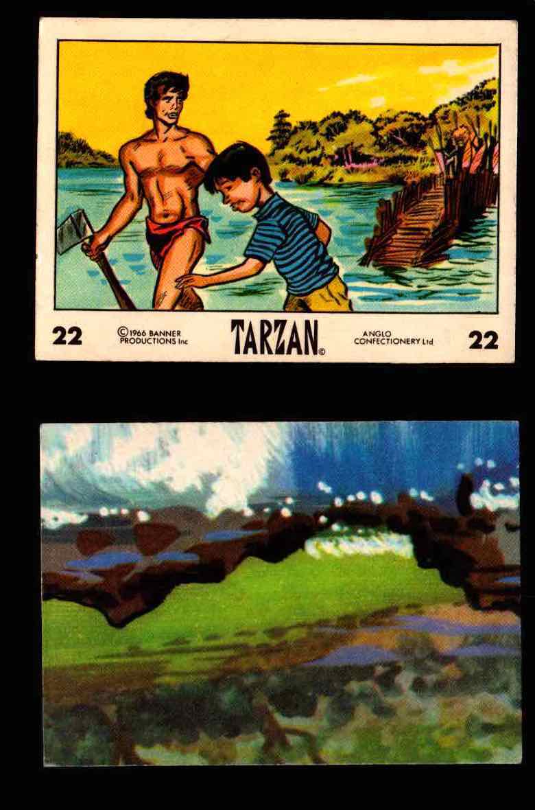 1966 Tarzan Banner Productions Vintage Trading Cards You Pick Singles #1-66 #22  - TvMovieCards.com