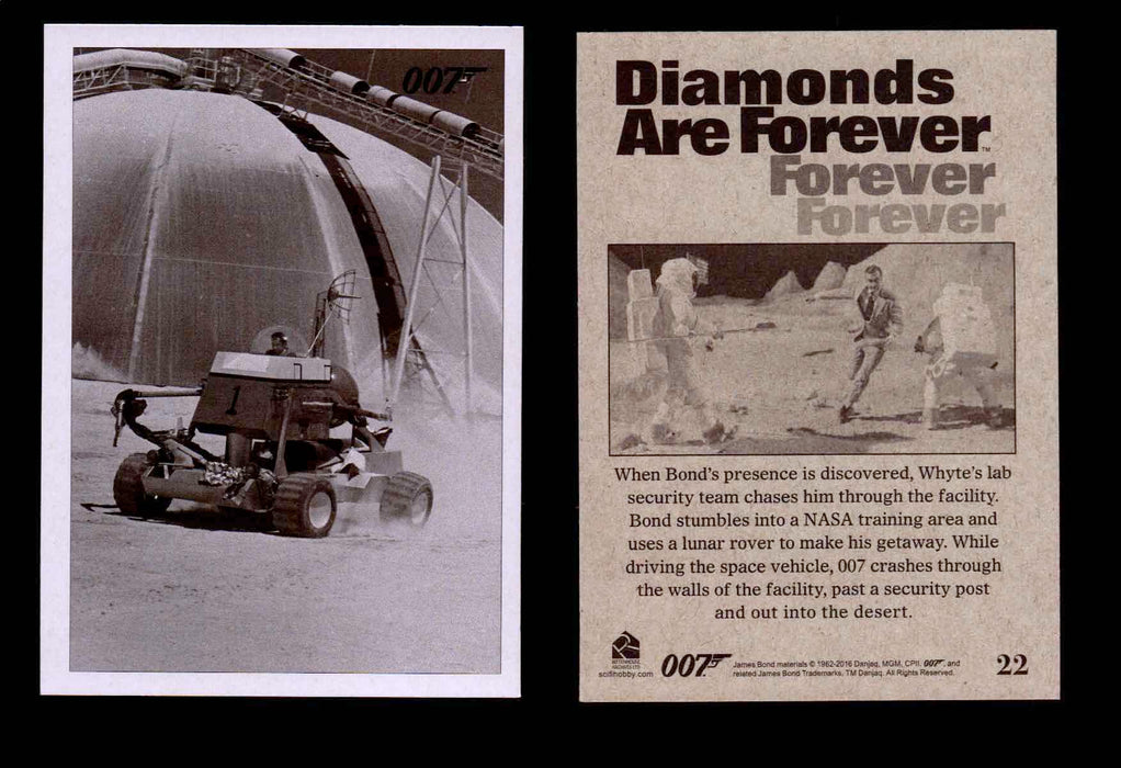 James Bond Archives Spectre Diamonds Are Forever Throwback Single Cards #1-48 #22  - TvMovieCards.com