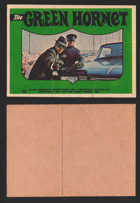 1966 Green Hornet Stickers Topps Vintage Trading Card You Pick Singles #1-44 #	22  - TvMovieCards.com
