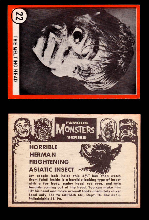 Famous Monsters 1963 Vintage Trading Cards You Pick Singles #1-64 #22  - TvMovieCards.com