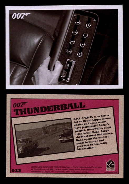 James Bond Archives 2014 Thunderball Throwback You Pick Single Card #1-99 #22  - TvMovieCards.com