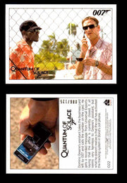 James Bond Archives Quantum of Solace Gold Parallel You Pick Single Cards #1-90 #22  - TvMovieCards.com