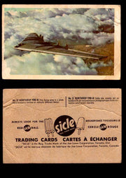 1959 Sicle Aircraft & Missile Canadian Vintage Trading Card U Pick Singles #1-25 #22 Northrup YRB-49  - TvMovieCards.com