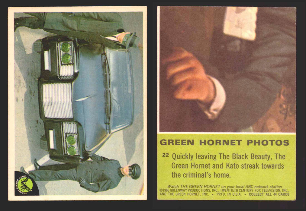 1966 Green Hornet Photos Donruss Vintage Trading Cards You Pick Singles #1-44 #	22  - TvMovieCards.com