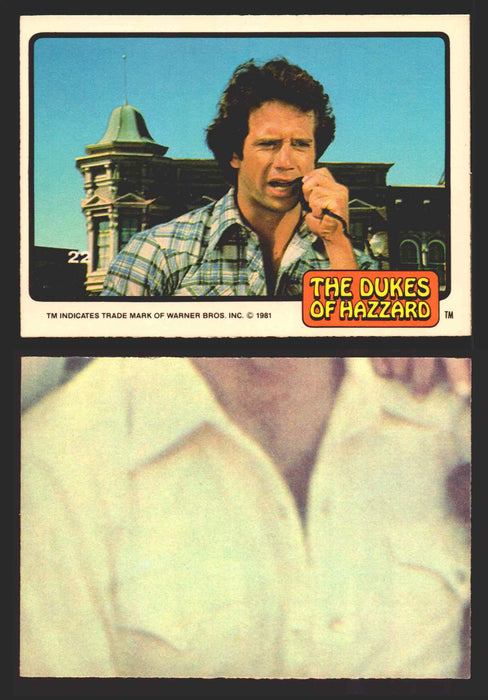 1981 Dukes of Hazzard Sticker Trading Cards You Pick Singles #1-#66 Donruss 22   Luke Duke  - TvMovieCards.com