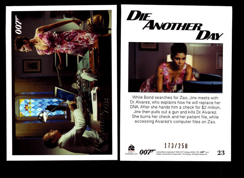 James Bond Archives 2017 Final Edition Die Another Day Gold Parallel Card Single #23  - TvMovieCards.com
