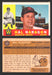 1960 Topps Baseball Trading Card You Pick Singles #1-#250 VG/EX 231 - Hal Naragon (creased)  - TvMovieCards.com