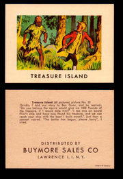 Treasure Island Buymore Sales 1960 Vintage Trading Cards You Pick Singles   - TvMovieCards.com