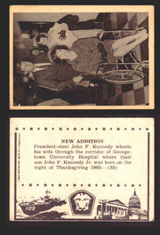 1963 John F. Kennedy JFK Rosan Trading Card You Pick Singles #1-66 23   New Addition  - TvMovieCards.com