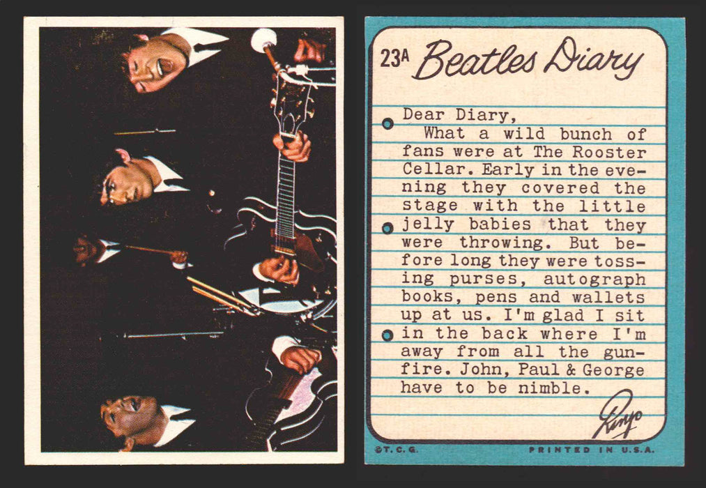 ビートルズ TOPPSトレーディングカード「Beatles Diary 」-