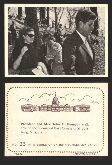 1964 The Story of John F. Kennedy JFK Topps Trading Card You Pick Singles #1-77 #23  - TvMovieCards.com