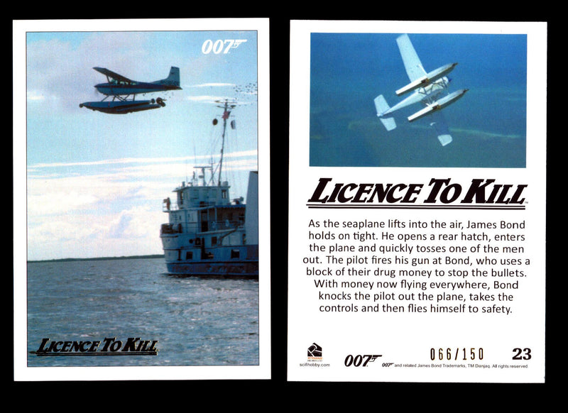 James Bond Classics 2016 Licence To Kill Gold Foil Parallel Card You Pick Single #23  - TvMovieCards.com