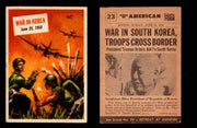 1954 Scoop Newspaper Series 1 Topps Vintage Trading Cards You Pick Singles #1-78 23   War in Korea  - TvMovieCards.com