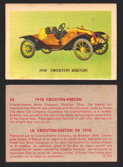 1959 Parkhurst Old Time Cars Vintage Trading Card You Pick Singles #1-64 V339-16 23	1910 Croxton Keeton  - TvMovieCards.com