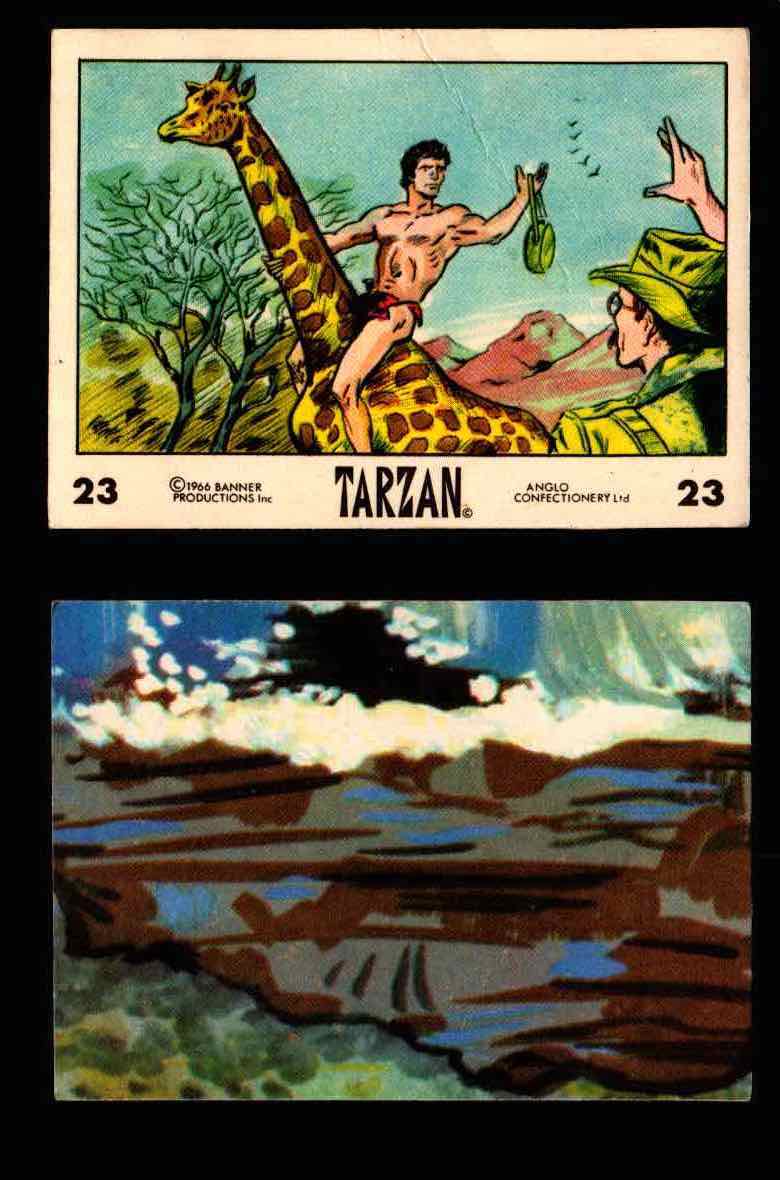 1966 Tarzan Banner Productions Vintage Trading Cards You Pick Singles #1-66 #23  - TvMovieCards.com