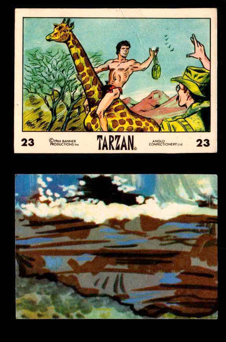 1966 Tarzan Banner Productions Vintage Trading Cards You Pick Singles #1-66 #23  - TvMovieCards.com