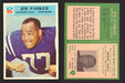 1966 Philadelphia Football NFL Trading Card You Pick Singles #1-#99 VG/EX 23 Jim Parker - Baltimore Colts  - TvMovieCards.com