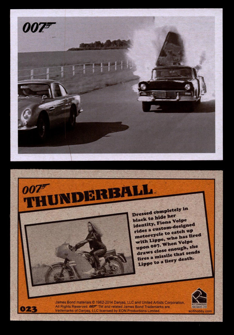 James Bond Archives 2014 Thunderball Throwback You Pick Single Card #1-99 #23  - TvMovieCards.com