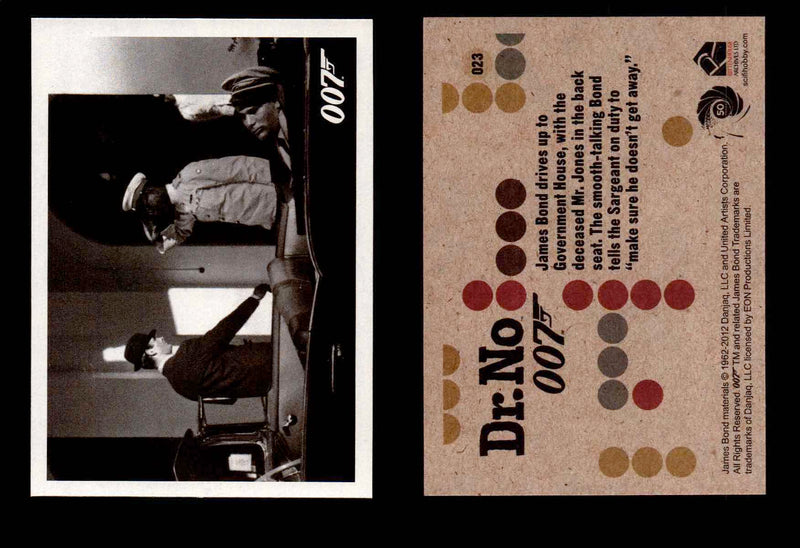 James Bond 50th Anniversary Series Dr. No You Pick Single Cards #1-65 #23  - TvMovieCards.com