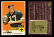 1969 Topps Football Trading Card You Pick Singles #1-#263 G/VG/EX #	240	Billy Kilmer  - TvMovieCards.com
