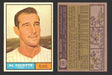 1961 Topps Baseball Trading Card You Pick Singles #200-#299 VG/EX #	241 Al Cicotte - St. Louis Cardinals  - TvMovieCards.com