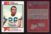 1973 Topps Football Trading Card You Pick Singles #1-#528 G/VG/EX #	243	Herb Adderley (HOF)  - TvMovieCards.com