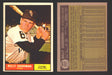 1961 Topps Baseball Trading Card You Pick Singles #200-#299 VG/EX #	247 Billy Goodman - Chicago White Sox  - TvMovieCards.com