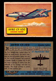 1957 Planes Series I Topps Vintage Card You Pick Singles #1-60 #24  - TvMovieCards.com