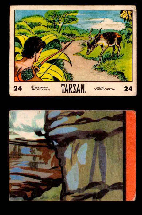 1966 Tarzan Banner Productions Vintage Trading Cards You Pick Singles #1-66 #24  - TvMovieCards.com