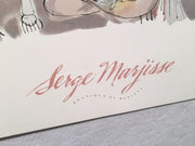 Boutique De Modista - Serge Marjisse - Lithograph Art Print Poster 30 x 25.5   - TvMovieCards.com
