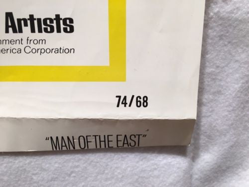 Original 1974 "Man of the East" 1 Sheet Movie Poster 27x 41" Harry Carey   - TvMovieCards.com