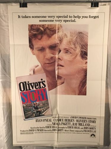 Original 1978 "Oliver's Story" 1 Sheet Movie Poster 27"x 41" Ryan O'Neal   - TvMovieCards.com