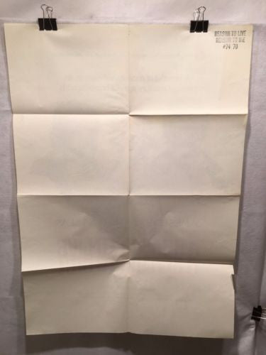 Original 1972 "A Reason to Live A Reason to DIe!" 1 Sheet Movie Poster 27"x 41"   - TvMovieCards.com