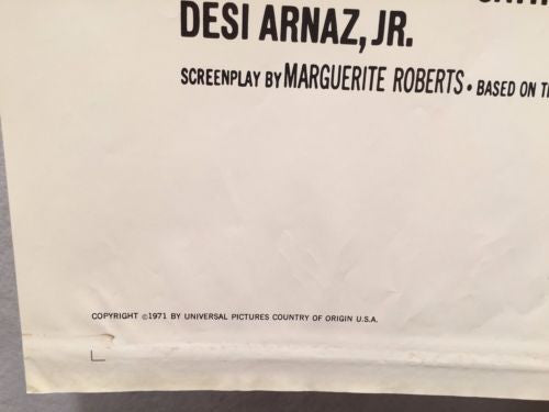 Original 1971 "Red Sky at Morning" 1 Sheet Movie Poster 27"x 41" Catherine Burns   - TvMovieCards.com